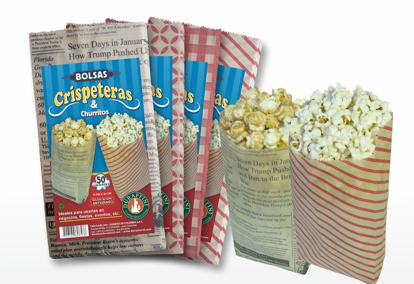 Bolsas Crispetas Duraffini