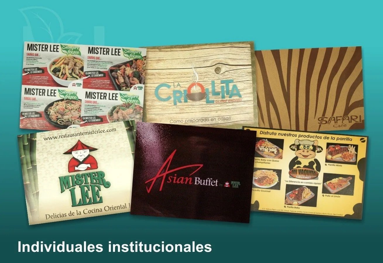 Individuales institucionales