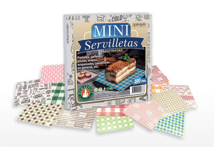 Miniservilletas 15x15