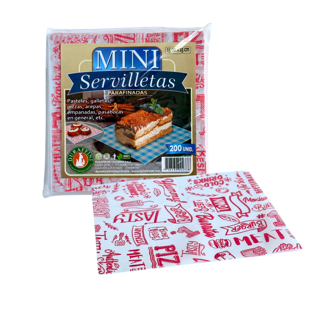 Miniservilletas 15x15