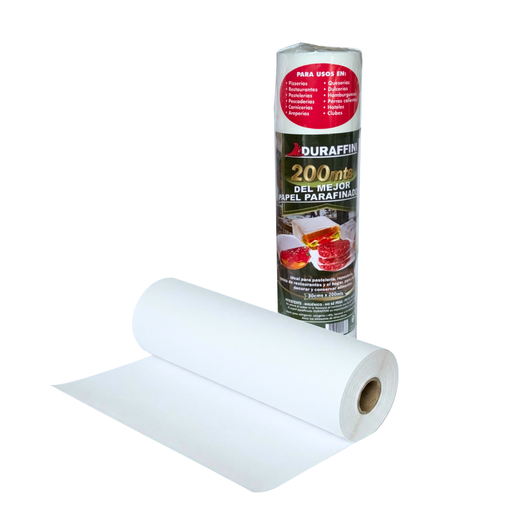 Rollo papel encerado blanco Duraffini