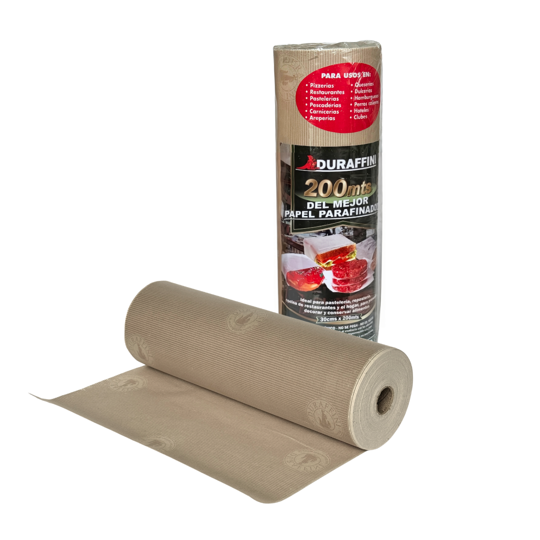 Rollo papel encerado natural